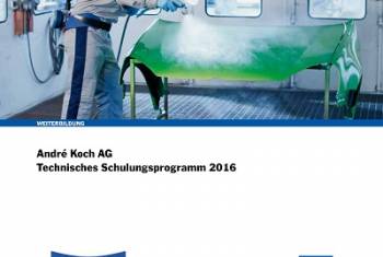 Das neue technische Schulungsprogramm 2016 der André Koch AG