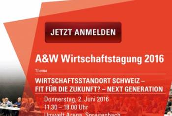 A&W Wirtschaftstagung 2016: Sind Sie fit für die Zukunft?