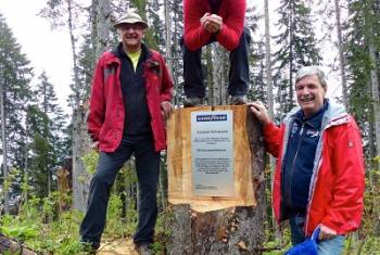 Goodyear zeigt volles Engagement im Lauterbrunner Wald