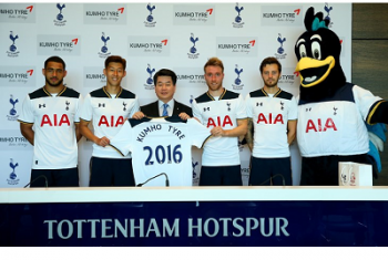 Kumho geht Kooperation mit Tottenham Hotspur ein