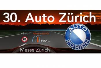 30. Auto Zürich mit Umwelt- und Unterhaltungsschau