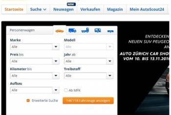 Auto verkauft oder Inseratepreis zurück bei Autoscout24