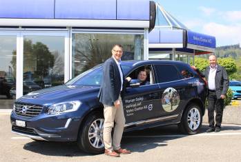 Kranzschwinger Gnägi vertraut weiterhin auf die Volvo Center AG