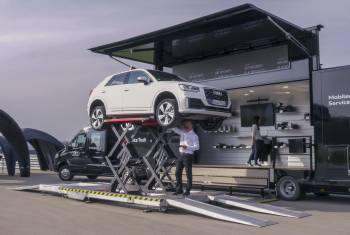 Audi Service Truck: Gratis Fahrzeug-Check von Audi