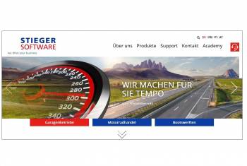 Stieger Software: Webauftritt und Kursprogramm neu lanciert