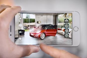 Augmented Reality: Ein BMW im Wohnzimmer