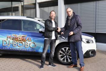 Subaru Schweiz und DJ BoBo verlängern Partnerschaft bis 2019