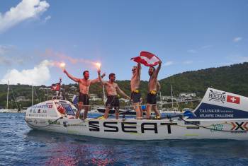 Mit Seat als Partner rudert das Swiss Mocean Team über Atlantik