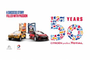 Citroën und Total feiern ihre 50-jährige Partnerschaft