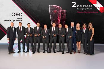Audi Twin Cup WM: Schweizer Team holt Silber