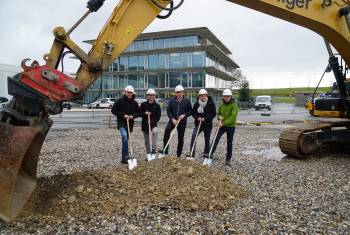 Spatenstich für neuen Werkzeugbau der Ronal Group in Härkingen