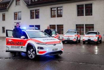 Kapo St. Gallen setzt auf den Hyundai Kona electric