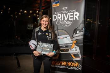 Karen Gaillard sichert sich den Sieg der Young Driver Challenge