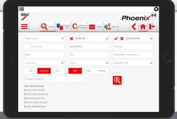 Spies Hecker Farbtonsoftware Phoenix jetzt als App
