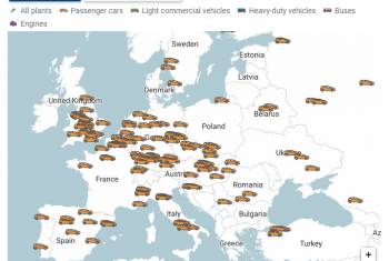 So sieht die Automobilproduktion in Europa aus