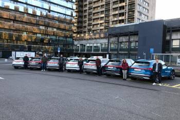 Audi Schweiz unterstützte Zürcher Spitäler mit Shuttle-Service 