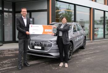 Audi Schweiz sammelte durch Versteigerungen 40'000 Franken für guten Zweck