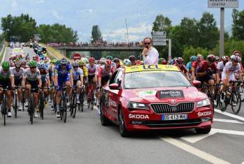 Škoda zum 17. Mal bei der Tour de France dabei