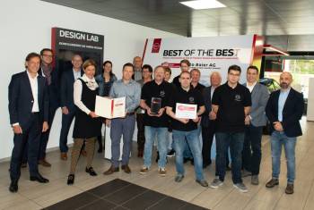 «Nissan Global Award 2020» geht erstmals an die Auto Baier AG in Herisau