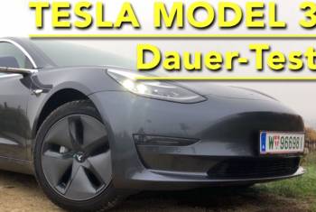 Video: Auftakt zum Dauertest des Tesla Model 3