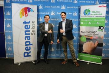 André Koch AG erweitert Repanet Suisse um Scheibenreparatur-Netzwerk