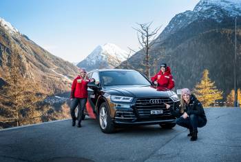 Audi elektrifiziert Swiss-Ski