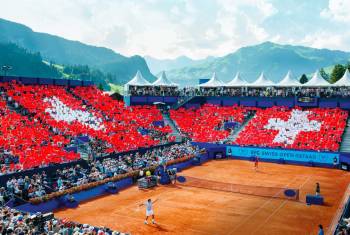 Alfa Romeo blickt als Official Car Partner der Swiss Open in Gstaad auf ein erfolgreiches Tennis-Turnier zurück