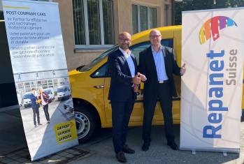 Post Company Cars AG setzt bei der Unfall-Reparatur auf Repanet Suisse