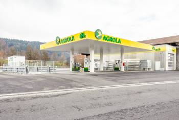 Agrola eröffnet grüne Wasserstoff-Tankstelle für PW und LKW
